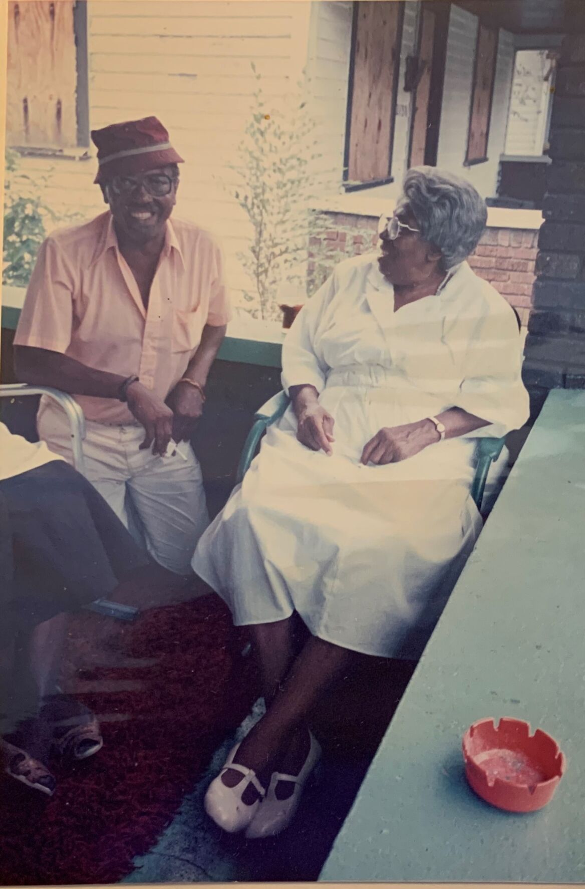 Etheridge Knight and his mom Belzora